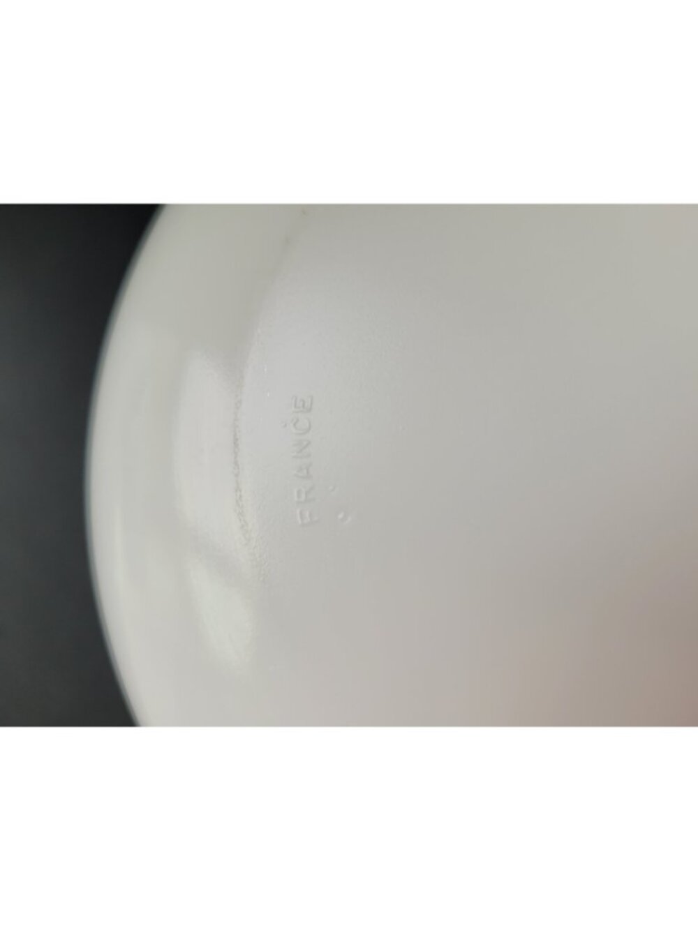Porcelain Serving Bowl Vintage 8.5" Made In France White Set of 2 - Picture 6 of 8